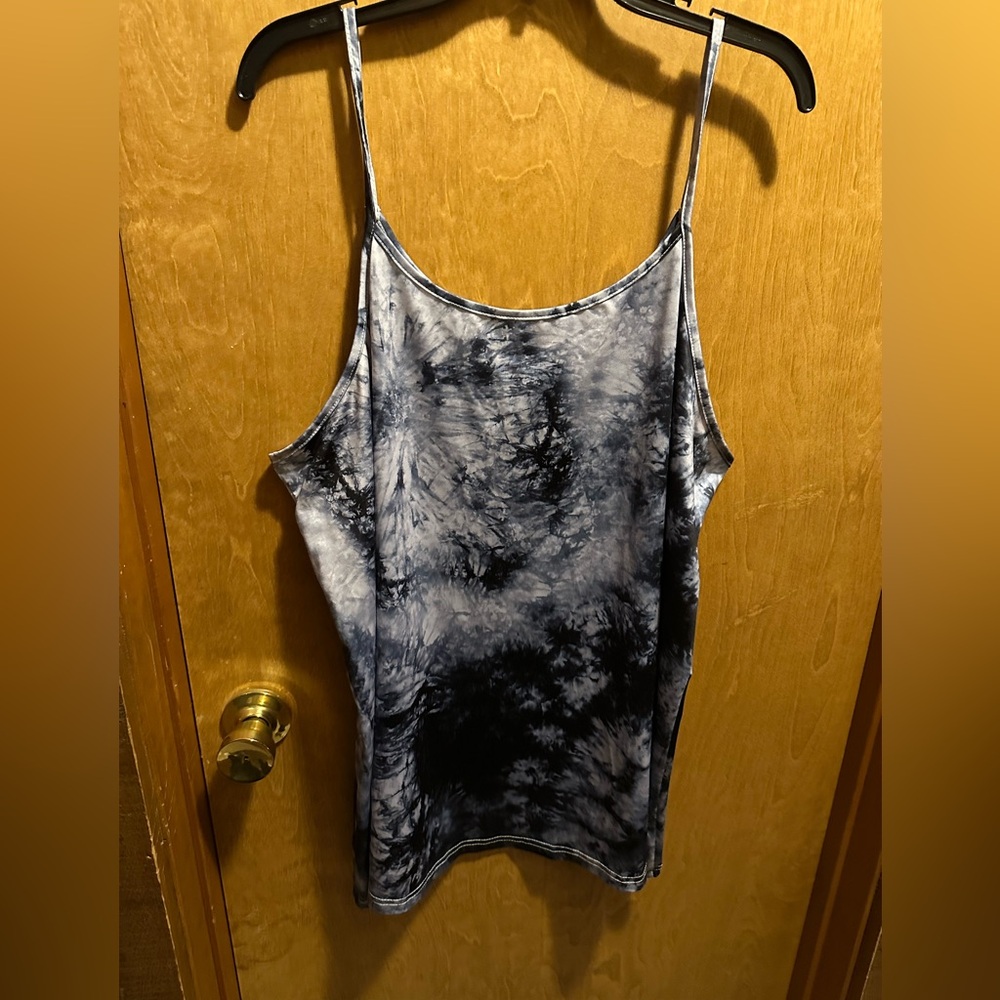 Tie-Dye Spaghetti Strap Top
